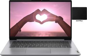 Lenovo 14" Laptop, Intel Quad Core Pentium N5030, 1TB NVME SSD,128GB eMMC,4GB RAM, Webcam, HDMI w/Mousepad