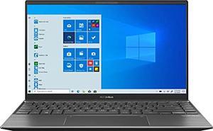 Asus Zenbook 14 inch FHD Laptop, AMD Ryzen 5 5500U, 6-Cores, up to 4 GHz, 8GB DDR4 RAM, 256GB PCle SSD, NVIDIA GeForce MX450 Graphics, Webcam, WiFi, Bluetooth, HDMI, Media card reader