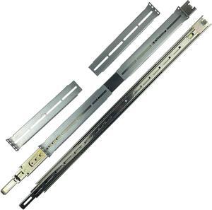 Rackmount Sliding Rails - Kit for 1U-4U Chassis (Adjustable 26" to 40" Depth) 2 or 4 Post Mount Sliders for Server Case (Compatible with Any Standard Rack, Cabinet, Computer Enclosure) Tupavco TP1812