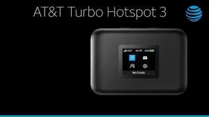 AT&T Turbo Hotspot 3 256 MB, Black - Prepaid Hotspot