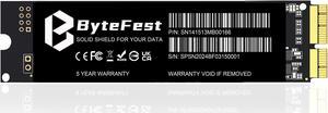 ByteFest MAC SSD 256GB Compatible with Apple MacBook Air A1465 A1466(Mid 2013-2017), MacBook Pro Retina A1398 A1502 (2013-2015), M.2 NVMe Solid State Drive