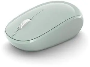 Microsoft Bluetooth Mouse - Mint. Comfortable design, Right/Left Hand Use, 4-Way Scroll Wheel, Wireless Bluetooth Mouse for PC/Laptop/Desktop, works with for Mac/Windows Computers