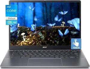 acer-Chromebook Touchscreen-Laptop 14inch FHD IPS Display - Intel Core i3-N305 - Wi-Fi 6E - USB C - Long Battery Life - Google Chromebook 2024 - School Student (8GB RAM |512GB PCIe SSD+128G SD Card)