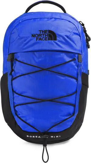 The North Face 10L Mini Borealis Every Day Backpack, Solar Blue/TNF Black, One Size