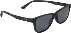 HyperX Spectre React - Gaming Eyewear, Blue Light Blocking Glasses, UV Protection, Ultem Frame, Crystal Clear Lenses, Microfiber Bag, Hard Case  Small w/Polarized Clip Black