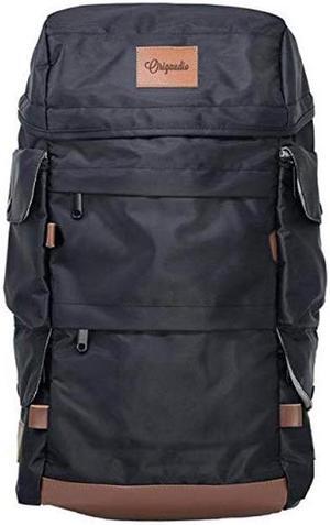 Origaudio Presidio Laptop Backpack - Gaming or Work Bag - Holds 17-Inch Laptop with Convenient Side Access Pocket for Computer - 16 Total Pockets - Perfect for Traveling or Hiking - Black