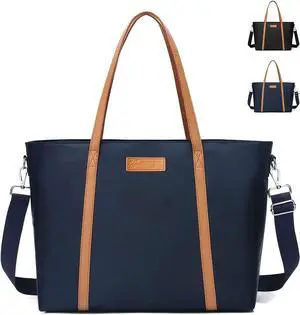 BUG Lightweight Women Laptop Tote Bag for Work, Casual Handbag for Travel Beach College Teacher