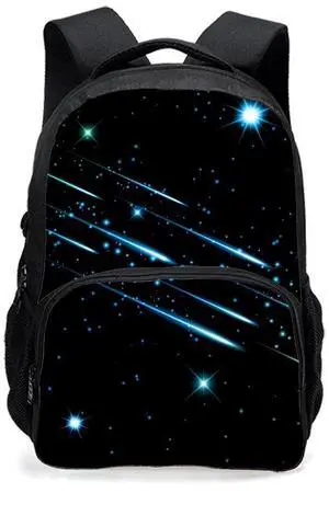 CAIWEI backpack teen, Universe Space TrendyMax Galaxy Pattern Backpack Cute for School (Starry sky 4)