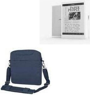 BoxWave Case Compatible with Remarkable Paper Tablet (1st Gen) - Encompass Urban Bag, Over Shoulder Messenger Straps Handle Bag Pockets - Navy