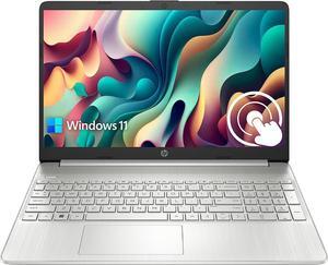 HP 2023 Newest Laptop, 15.6" Touchscreen Display, Intel Core i3-1115G4 Processor(Beat i5-1035G4), 32GB RAM, 1TB SSD, WiFi, Bluetooth, Numeric Keypad, Windows 11 Home in S Mode, Silver