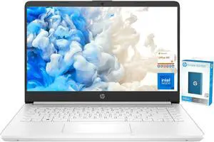 HP Newest 14 Laptop, Intel Celeron N4120 4-Core Processor, 16GB Memory, 14" HD Micro-Edge Display, 64GB Storage, USB Type-C, HDMI, Windows 11 Home, Bundled with 250GB External SSD & 1 Year Office 365