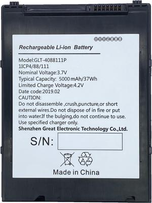 MUNBYN Rechargeable Battery for Rugged Tablet IRT08, 10.1 inch Windows Tablet, Windows 11 Pro, 8GB+128GB, Intel N5100 (Battery Only)