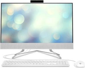 HP 24" All-in-One Desktop, AMD Athlon Silver 3050U Processor, AMD Radeon Graphics, 8 GB RAM, 256 GB SSD, Windows 11 Home (24-dd0210, Snow white)