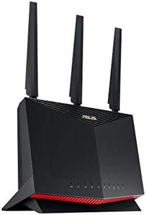 ASUS RT-AX86U (AX5700) Dual Band WiFi 6 Extendable Gaming Router, 2.5G Port, Mobile Game Mode, Port Forwarding, Subscription-free Network Security, Instant Guard, VPN, AiMesh Compatible