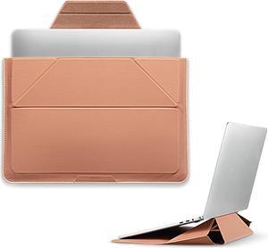 MOFT Laptop Bag Sleeve for MacBook Computer Expandable Storage, Two Adjustable Angles, Ultra-Slim Stylish Pieces Laptop Case, Class Nude, 15"-16"