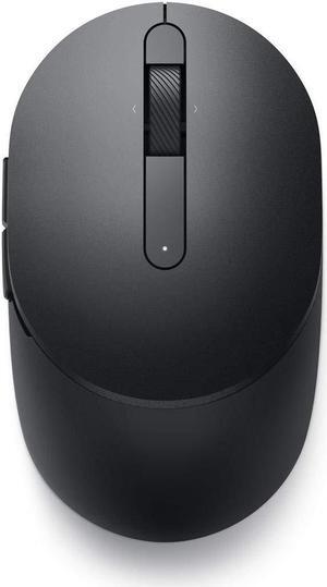 Dell MS5120W Mobile Pro Wireless Mouse - Wireless 2.4GHz, Bluetooth 5.0, Microsoft Swift Pair Pair (Windows 10 & 11 only), Optical LED Sensor - Gray