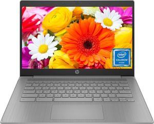 HP Newest 14" HD Chromebook Laptop for Students, Intel Quad-Core N4120(> N4020), 4GB RAM, 64GB eMMC, WiFi, Webcam, HDMI, USB-A&C, 14 Hours Battery life, ZOOM, Chrome OS, CUE Accessories