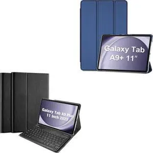 ProCase Smart Case Bundle with Keyboard Case for Galaxy Tab A9 Plus