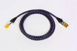 Analysis Plus Purple Plus USB Audiophile Quality USB Cable 1m NEW A-B