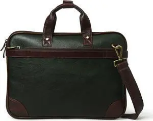 ADYAN 15 inch Leather Briefcases for Men and Women Laptop Bag Business Travel Messenger Bag Vintage Leather Best Office Satchel Bag