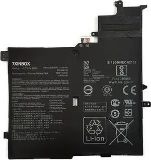7xinbox C21N1701 7.7V 39W Laptop Battery Replacement for Asus VivoBook S460UA K406UA S460U Series S406UA-BM146T S406UA-BM148T S406UA-BM360T