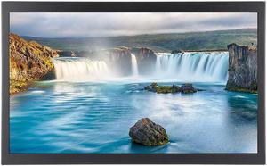 17.3 Inch Display Full HD Embedded Industrial Metal Monitor Normal Non-Touch Version, 1920x1080 Physical Resolution WLED Display 400CD/Mm2 Normal Screen (Does Not Support