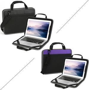 Laptop Case Sleeve 13-14 inch,Shockproof Computer Cover for HP,Protective Laptop Shoulder Bag for MacBook Air/MacBook Pro,Dell,Lenovo,Chromebook