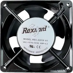 for REC-22038A1 Cooling Fan VAC 110V 50/60HZ 0.2A 120×120×38mm 12038 AC AXIAL Fan REC-22038 A1