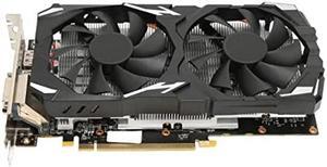 RX 580 8GB GDDR5 256bit Gaming Graphics Card 8K 7000MHz 16 PCI Express 3.0 Video Card with Dual Cooling Fans, /HDML/DVI (2048SP Versions)