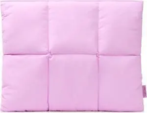 Comfyable Puffy Laptop Sleeve 13 Inch 14 Inch, Quilted Puffer Laptop Carrying Case for Women, Pillow Case Compatible with MacBook Air M4 2025 M3 M2 M1, MacBook Pro M4 Pro/Max, Lavender