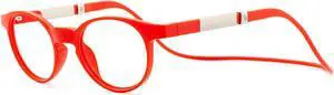 DIDINSKY Reading Glasses with Magnets and Anti Blue Light Filter. Magnetic Readers for Men and Women with Anti-Reflective Lenses. Cherry +1.0 - DIKRIK UFFIZI