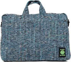DIME BAGS Side Hustler | Hemp Computer Bag | Padded Commuter Shoulder Bag (17 inch,)
