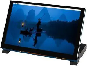 7 Inch Ras Pi Touchscreen 800 * 480 Monitor Compatible with Rasp Berry Pi 5B/4B/3B+/3B/B+/Zero/400 | DSI IPS LCD Display |5-Point Touch Capacitive Screen | for Compute Module3/3+/4| No Need Driver