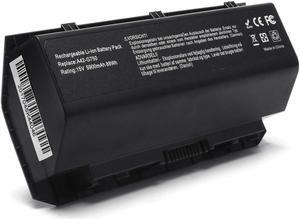 8-Cell A42-G750 Laptop Battery for ASUS G750 G750J G750JH G750JM G750JS G750JW G750JX G750JZ G750Y47 X551M JX-BL, ROG GX800VH G752 Series 0B110-00200000M, Li-ion 15V 88WH -12 Months Warranty