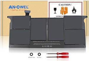 ANGWEL A1406 A1495 Laptop Battery for MacBook Air 11 inch Mid 2011 2012 2013 Early 2014 and Early 2015 Version