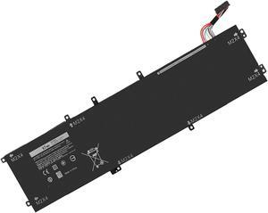 6GTPY 5XJ28 Extended Laptop Battery Replacement for Dell XPS 15 9550 9560 9570 7590(2019 model) P56F001 P56F002 Precision 5510 5520 5530 5540 2-in-1 Mobile Workstation Vostro 7500(11.4V 97Wh)