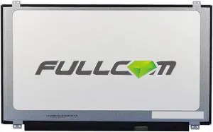 FULLCOM New LCD Replacement Screen HD 1366x768 (Non Touch) 15.6 Inch NT156WHM-N12 (with Brackets) 30 Pin Compatibel with LTN156AT37-L01 for Laptop/Display/Screen/LCD Application