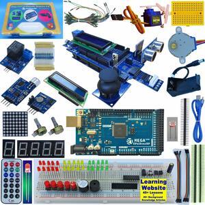 ePalZoneXP Ultimate Mega R3 Starter Kit Mega 2560 Starter Kit Compatible with Arduino IDE, The Most Detailed 40+ Lessons, Plus 40+ Background Knowledge Articles, Detailed Explanation