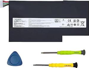 SUNNEAR BTY-M6J BTY-U6J Laptop Battery Replacement for MSI GS63 GS63VR GS73 GS73VR WS63 WS63VR Series Notebook MS-16K4, MS-17B1, MS-17B4, MS-17B5, MS-17B6, MS-17B7, MS-16K2, MS-16K5 64.98Wh 11.4V