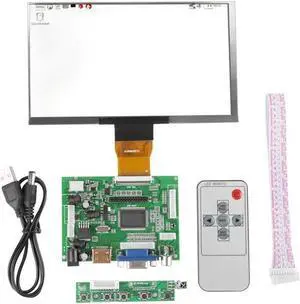 Hilitand 7" TFT LCD Display VGA Monitor Screen Kit 1024x600 Compatible with 3/2