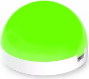 Luxafor Orb  Wide-Angle USB LED Availability Indicator That Eliminates Distractions and Boosts Productivity (20 inch Cable (USB-C))
