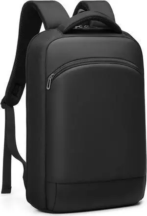 Slim Laptop Backpack for Men 15.6 Inch Lightweght Business Backpack Waterproof Travel Backpack with USB Charger Port Computer Bag College Backpacks Gifts for Men Women