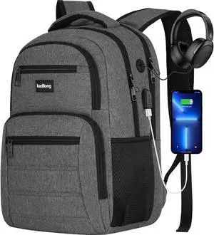 kadilong Backpacks for Men 17.3 Inch,Bagpacks School Backpack for Boys Teenager,Computer Backpack with Laptop Compartment & USB Charger,Mochilas Hombres Morrales for Workout College Middle School