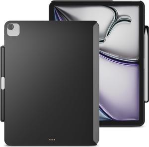 MAGEASY CoverBuddy Lite for 2024 iPad Air 13" - iPad Air Case Compatible with Magic Keyboard for iPad Air (M2), with Apple Pencil Pro Pencil Holder - Black