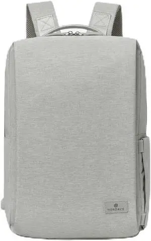 Nordace Siena Pro 15 Smart Backpack with USB Charging - 16" Laptop Backpack, 20L Daily Backpack for Travel, Everyday, or Work (All Gray)