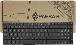 PAEBAI+ Replacement Laptop Keyboard Compatible with Asus VivoBook X405 X505 X705 Series 17" Laptop No Backlit US Layout