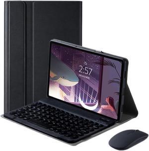 QYiiD TouchPad Keyboard Case with Mouse for Lenovo Tab P11 Pro 2nd Gen 11.2" 2022 (TB-132FU/ TB-138FC), Folio Keyboard Case Cover with Detachable Wireless Keyboard for Lenovo Tab P11 Pro Gen 2, Black