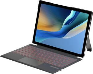 Qulose Surface Pro 7 Keyboard, Bluetooth Keyboard for Microsoft Surface Pro 7 Plus/Pro 7 /Pro 6/ Pro 5/ Pro 4 /Pro 3, Multi-Gesture Touchpad, 7 Color Backlight, Magnetic Detachable Keyboard
