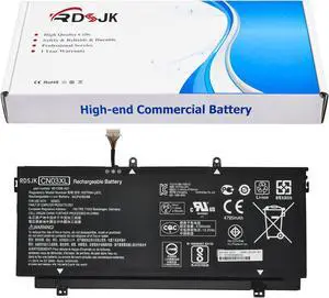 RDSJ CN03XL CNO3XL Laptop Battery for HP Envy 13-AB 13T-AB 13-AB001 13-AB099 13T-AB000 13-AC033DX CN03057XL HSTNN-LB7L 901308-421 901345-855 11.55V 57.9Wh