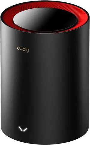 Cudy AX3000 Wi-Fi 6 2.5G Mesh System(M3000) - Covers up to 2500 Sq.Ft., Replaces Wireless Router and Extender, Supports Ethernet Backhaul (1-Pack)